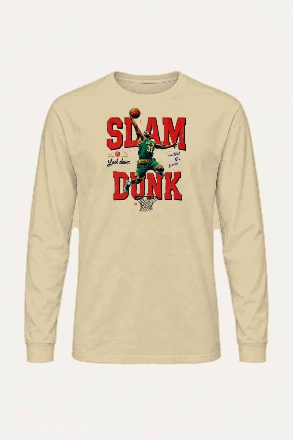 "Lock Down" Unisex Longsleeve T-shirt | Gildan 2400