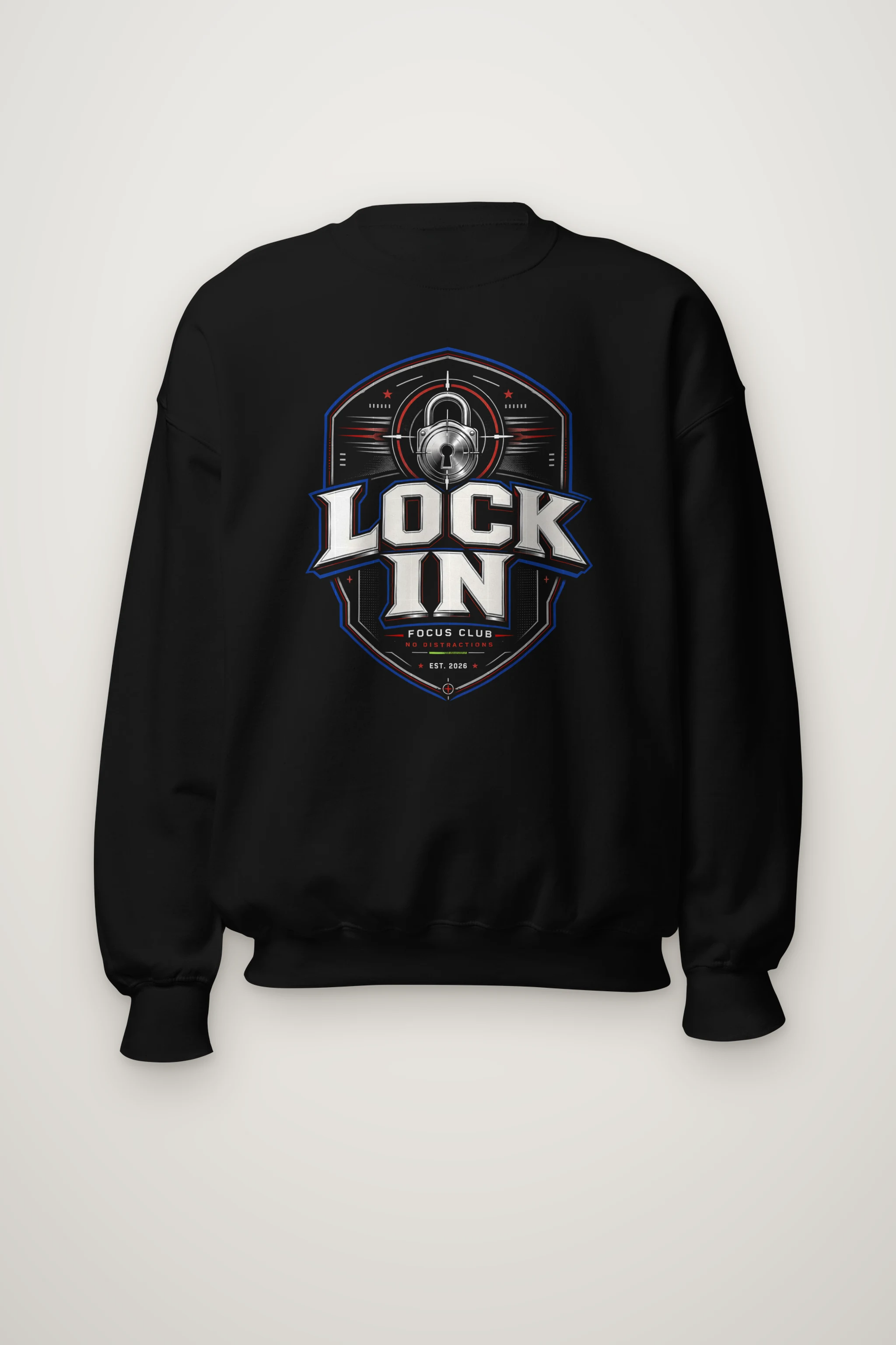 "Lock In Focus Club" Heavy Blend Unisex Crewneck Sweatshirt