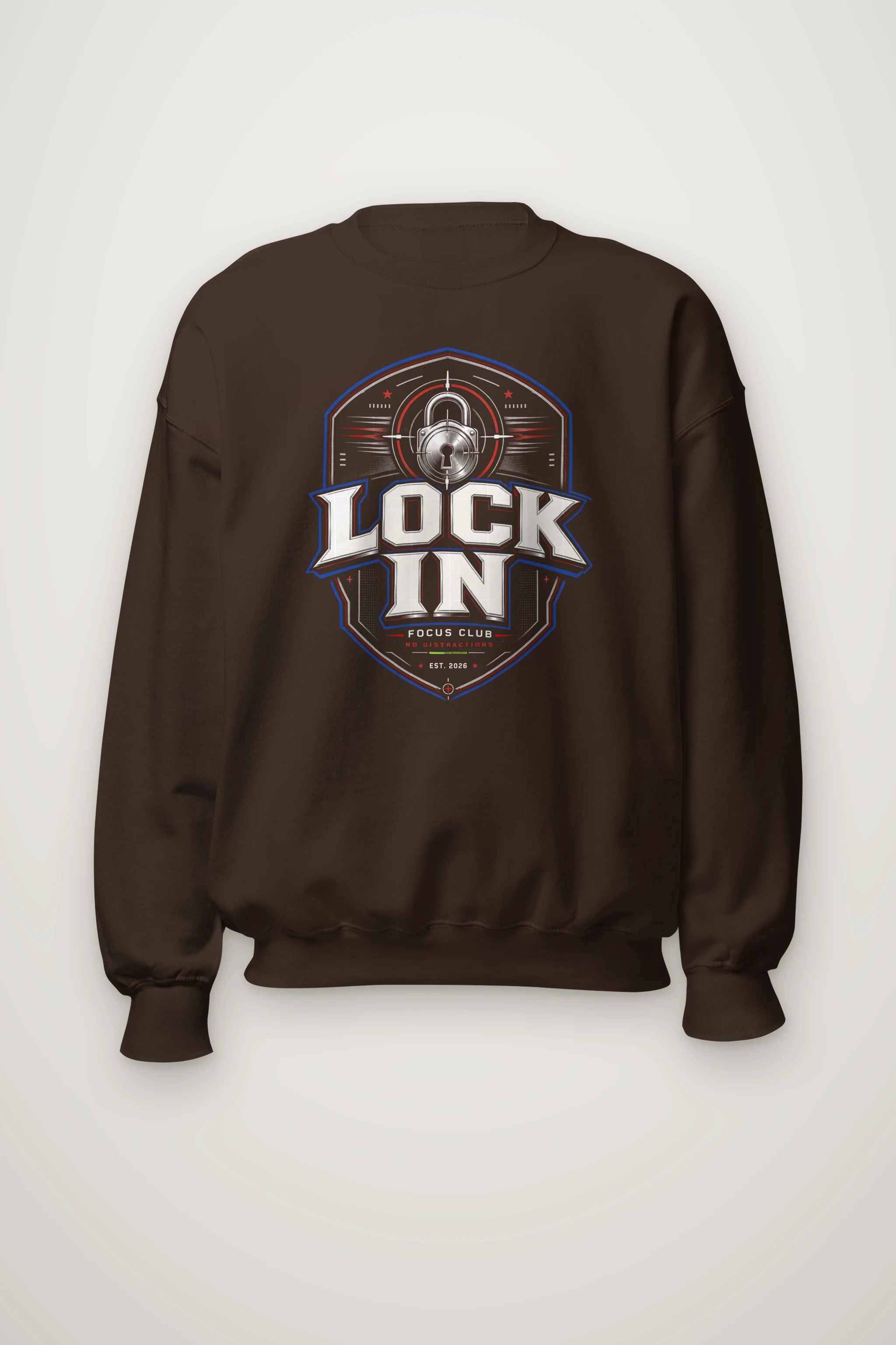 "Lock In Focus Club" Heavy Blend Unisex Crewneck Sweatshirt