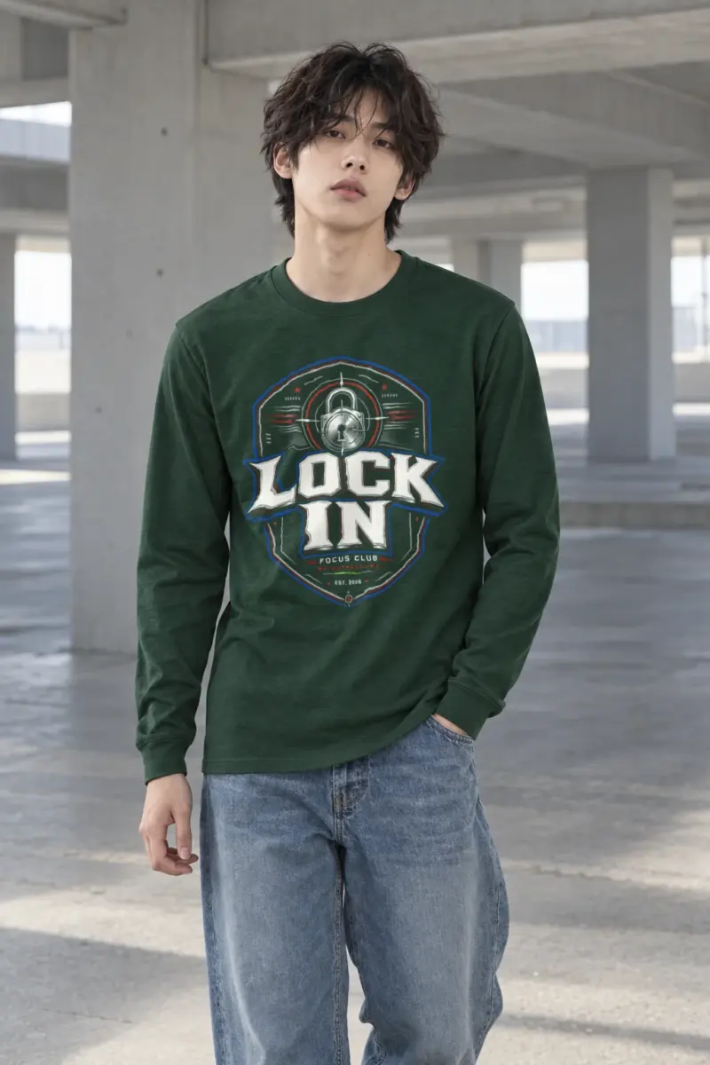 "Lock In Focus Club" Unisex Longsleeve T-shirt