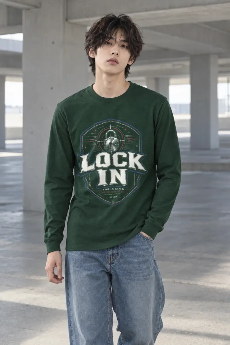 "Lock In Focus Club" Unisex Longsleeve T-shirt