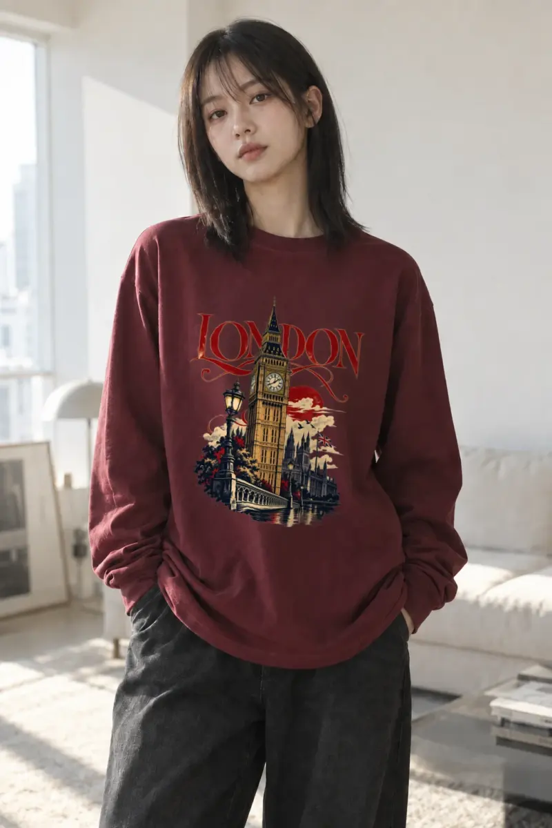 "London After Dark" Unisex Longsleeve T-shirt | Gildan 2400