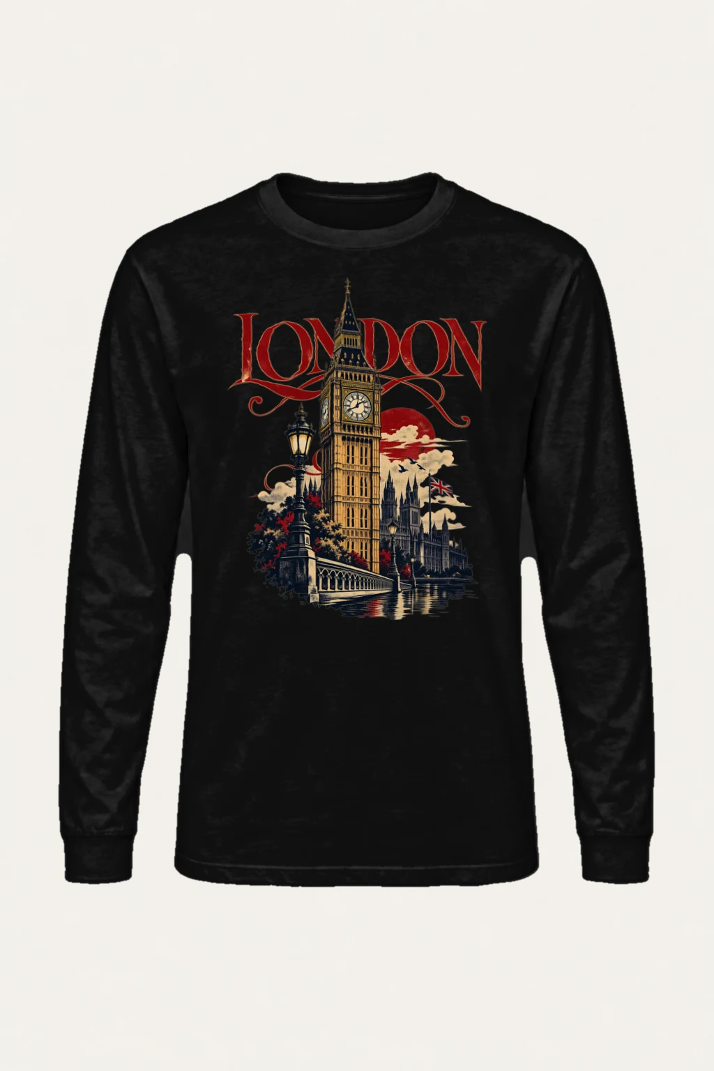 "London After Dark" Unisex Longsleeve T-shirt | Gildan 2400
