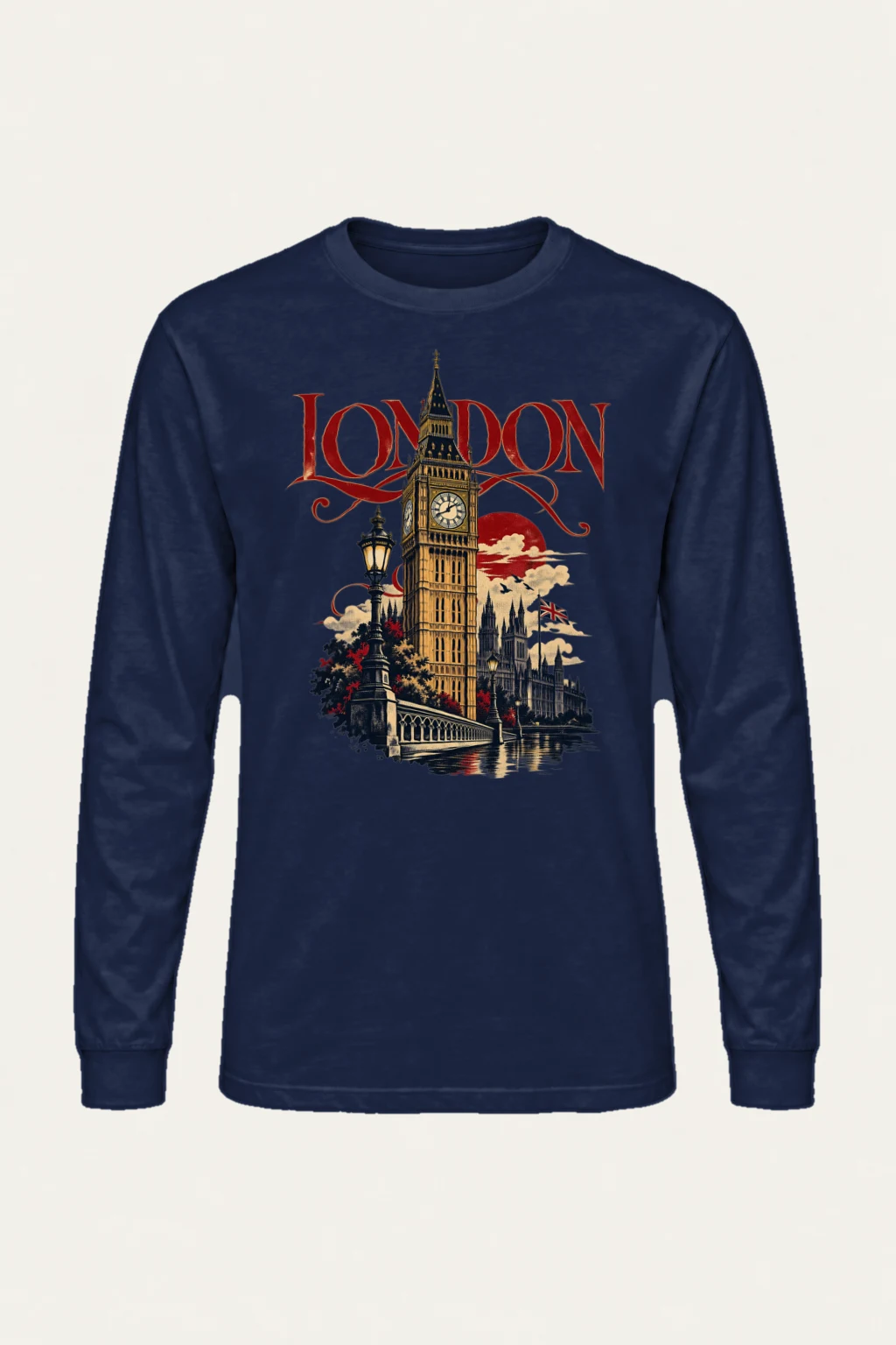 "London After Dark" Unisex Longsleeve T-shirt | Gildan 2400