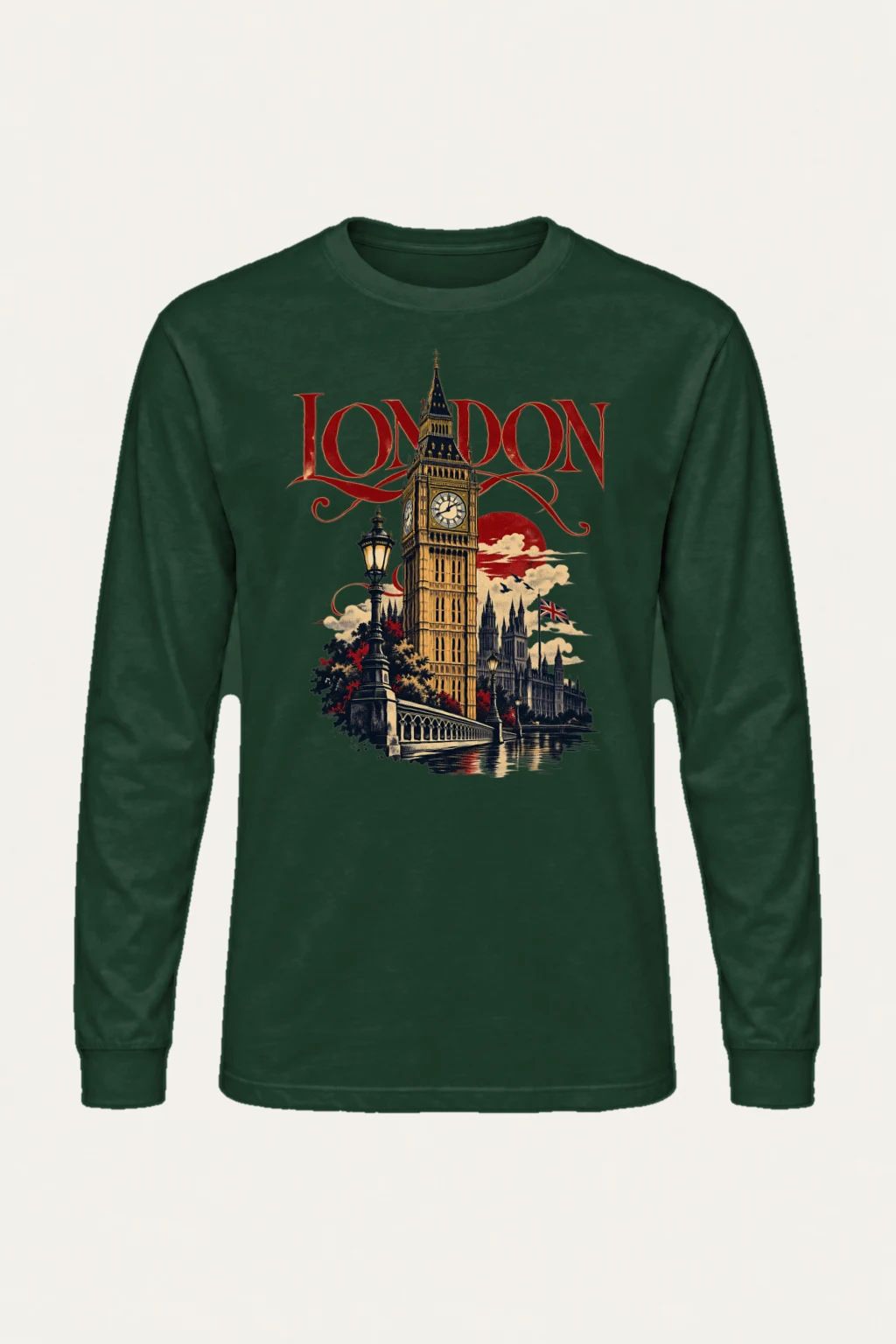 "London After Dark" Unisex Longsleeve T-shirt | Gildan 2400