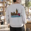 "London No. 18" Heavy Blend Unisex Crewneck Sweatshirt | Gildan 18000