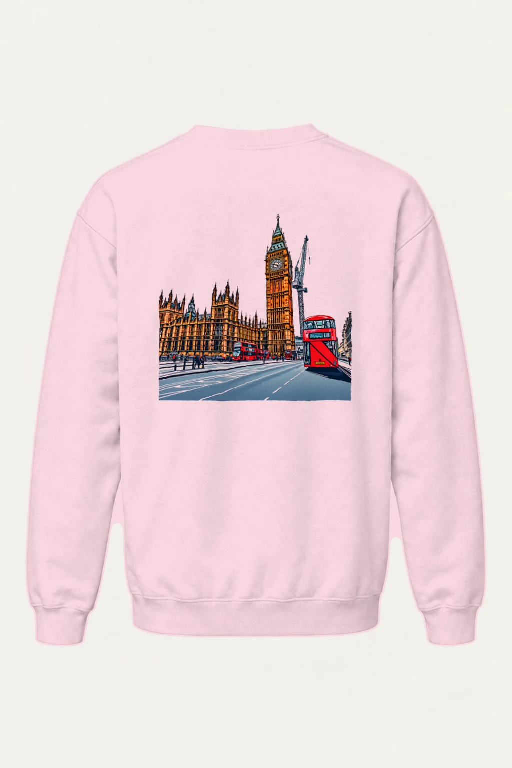 "London No. 18" Heavy Blend Unisex Crewneck Sweatshirt | Gildan 18000