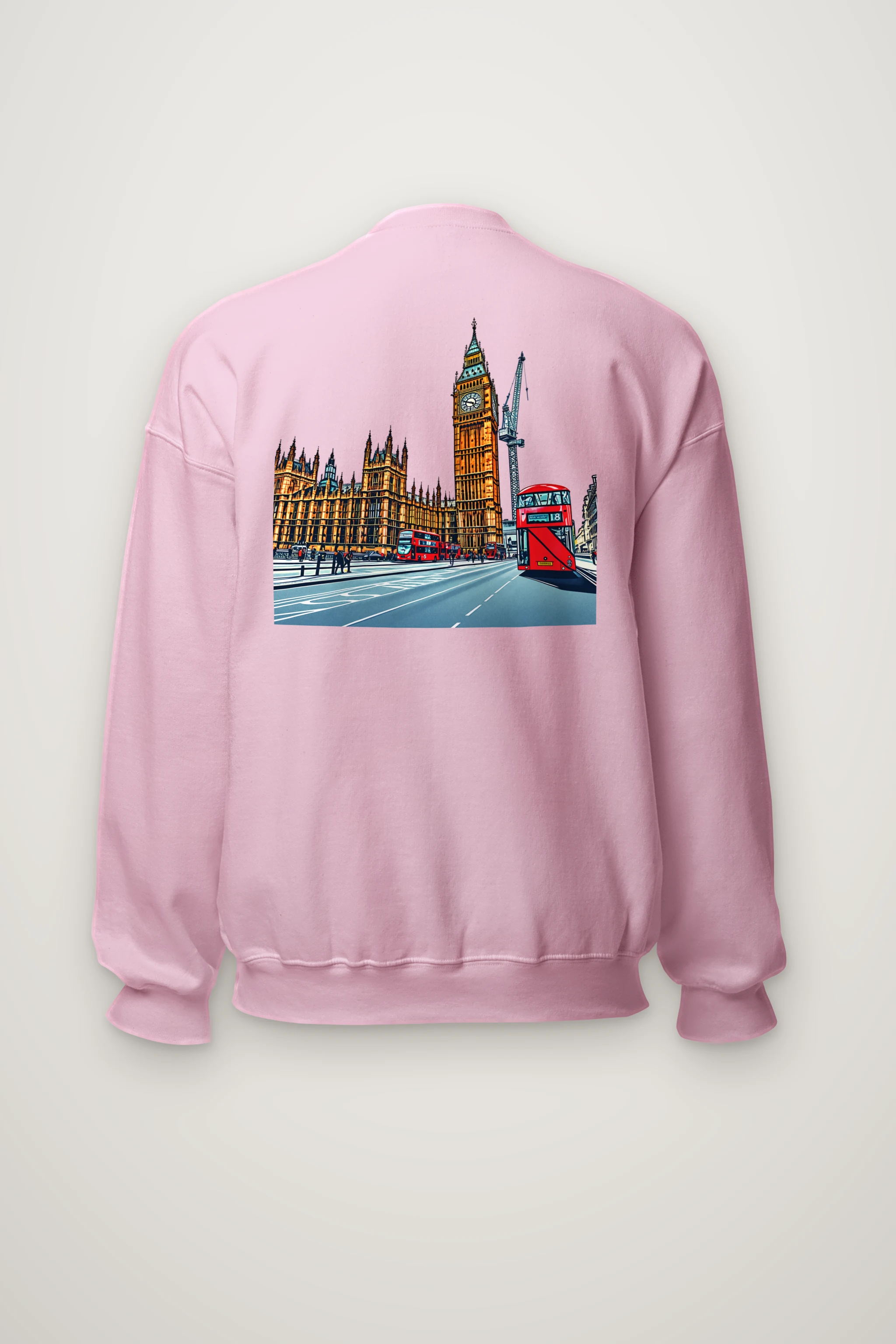 "London No. 18" Heavy Blend Unisex Crewneck Sweatshirt