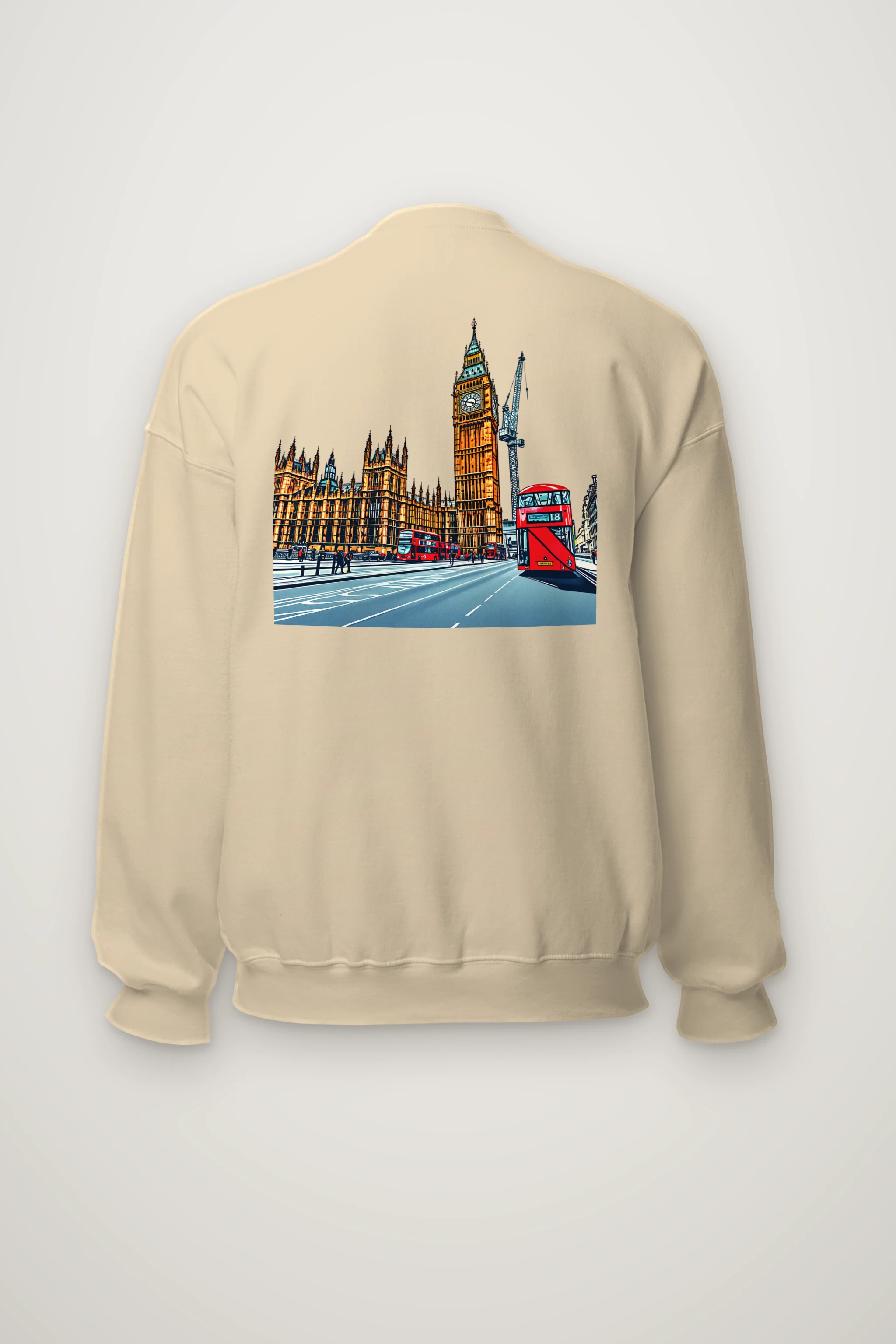 "London No. 18" Heavy Blend Unisex Crewneck Sweatshirt