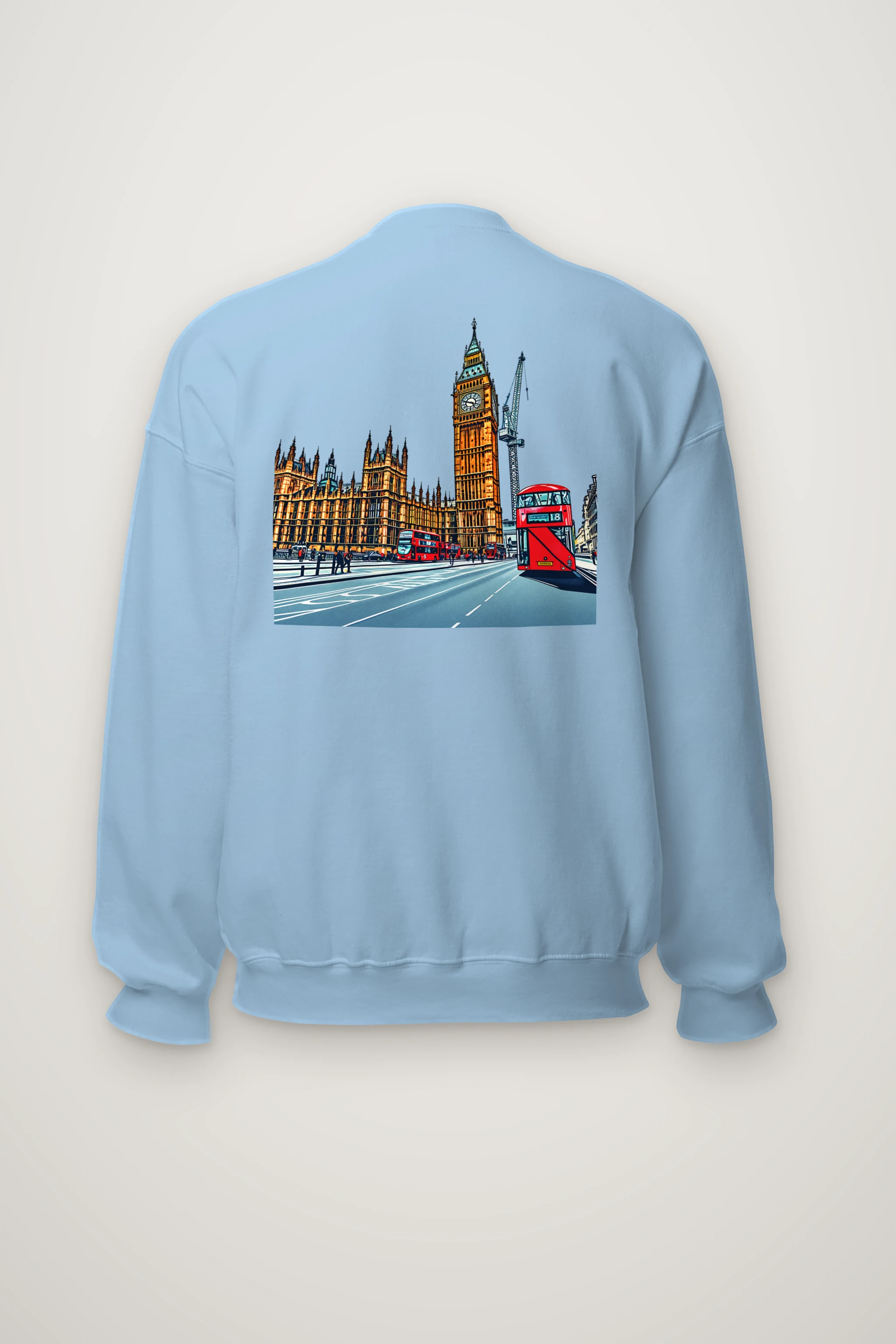 "London No. 18" Heavy Blend Unisex Crewneck Sweatshirt