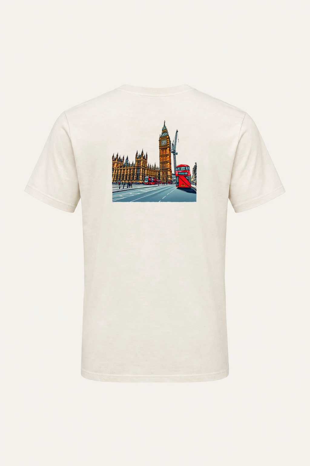"London No. 18" Heavyweight Unisex Crewneck T-shirt | Gildan 5000