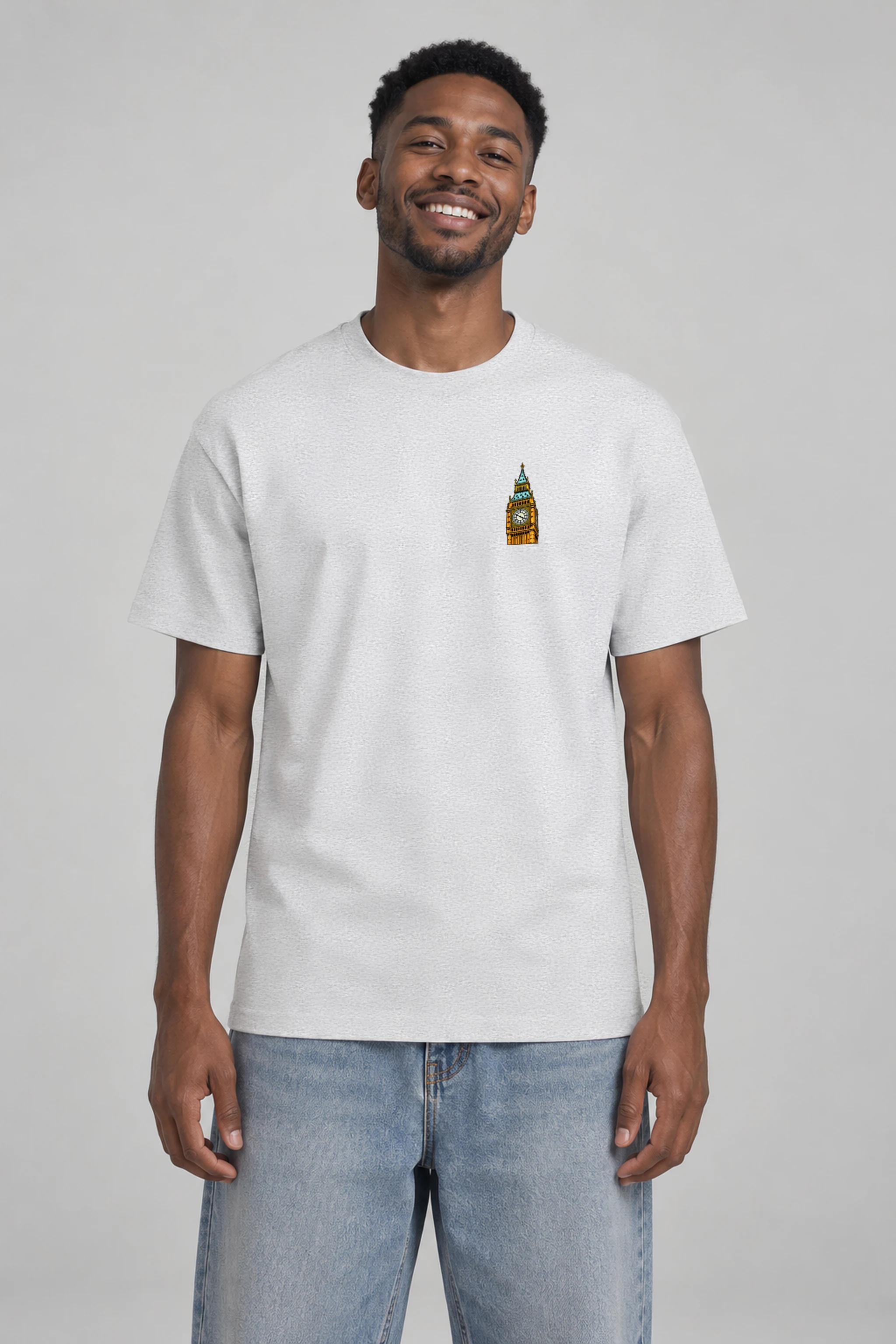 "London No. 18" Heavyweight Unisex Crewneck T-shirt