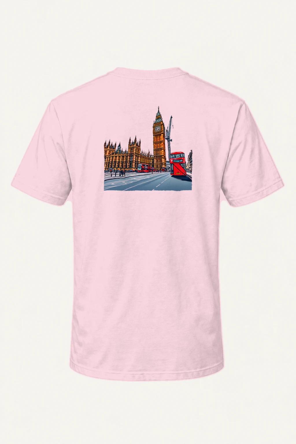 "London No. 18" Heavyweight Unisex Crewneck T-shirt | Gildan 5000