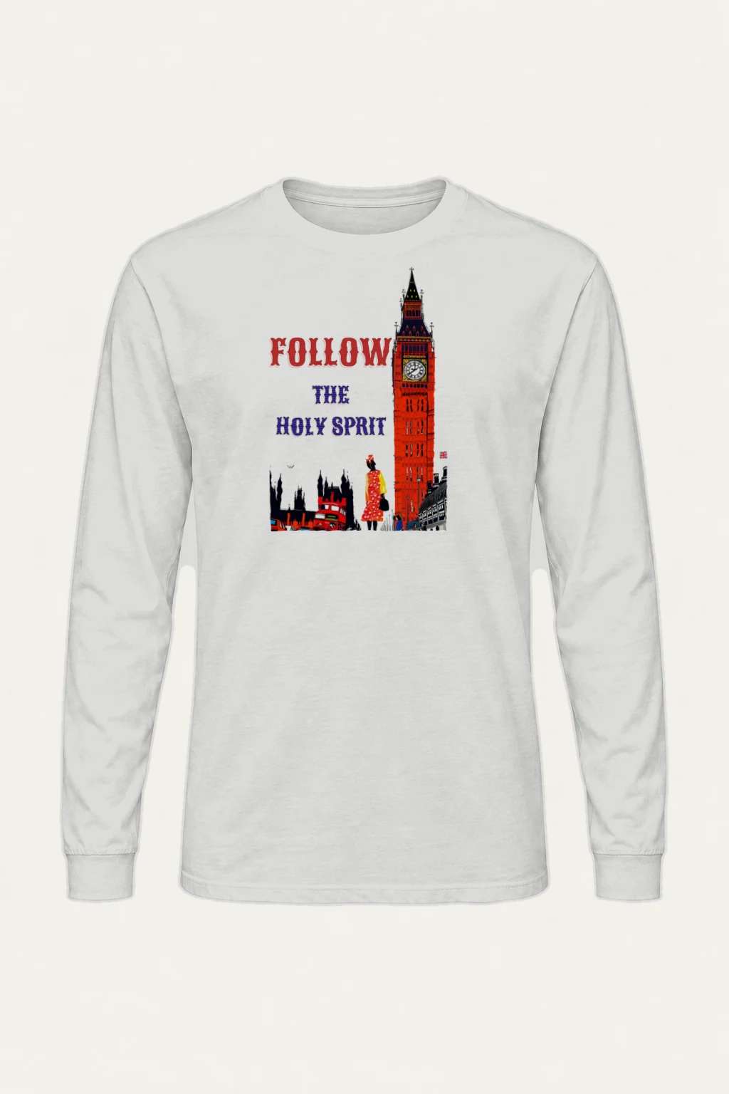 "London Pop Journey" Unisex Longsleeve T-shirt | Gildan 2400