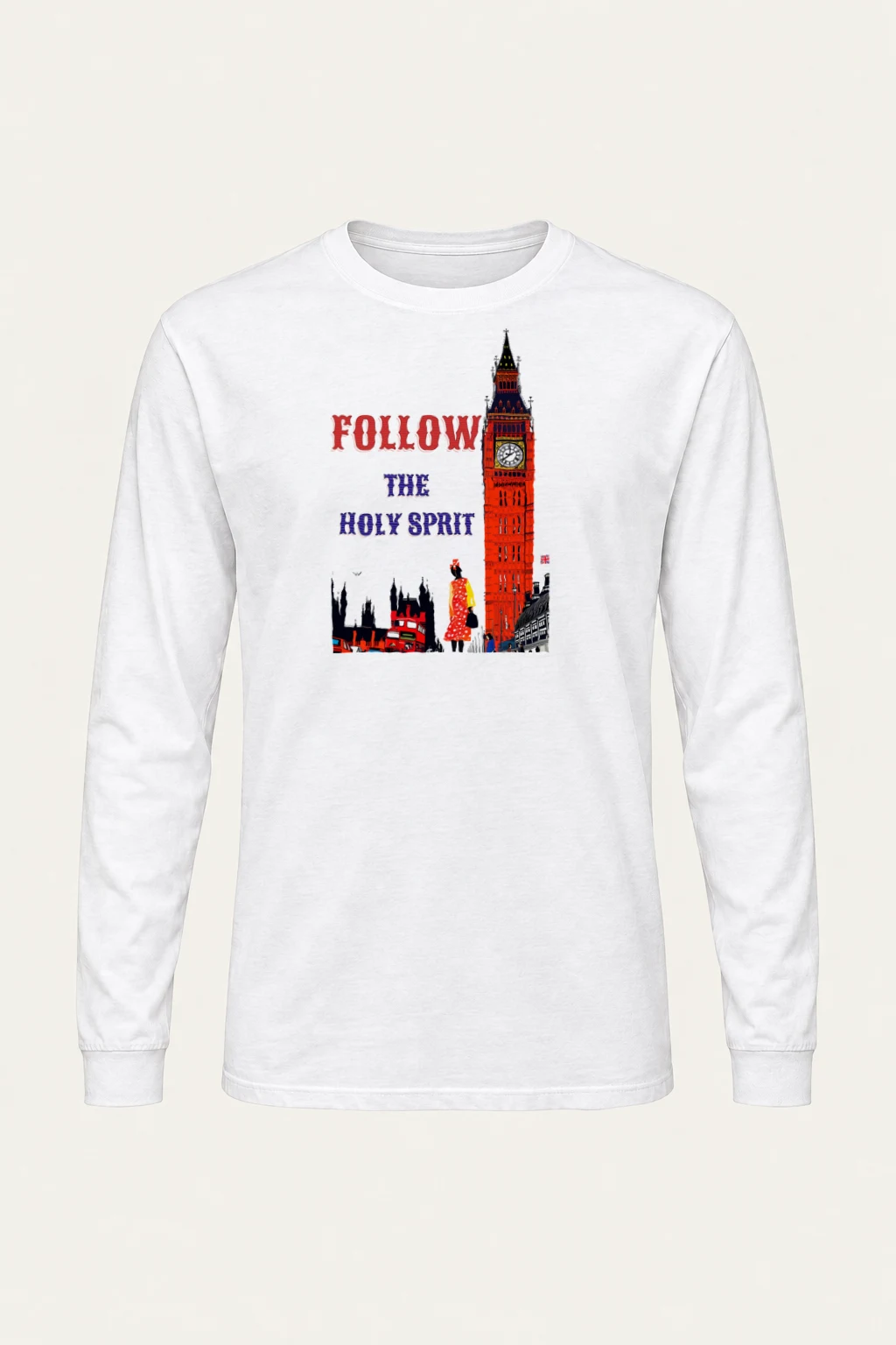 "London Pop Journey" Unisex Longsleeve T-shirt | Gildan 2400