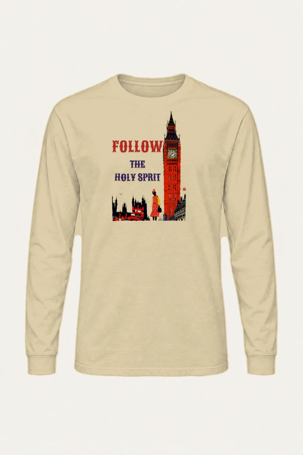 "London Pop Journey" Unisex Longsleeve T-shirt | Gildan 2400