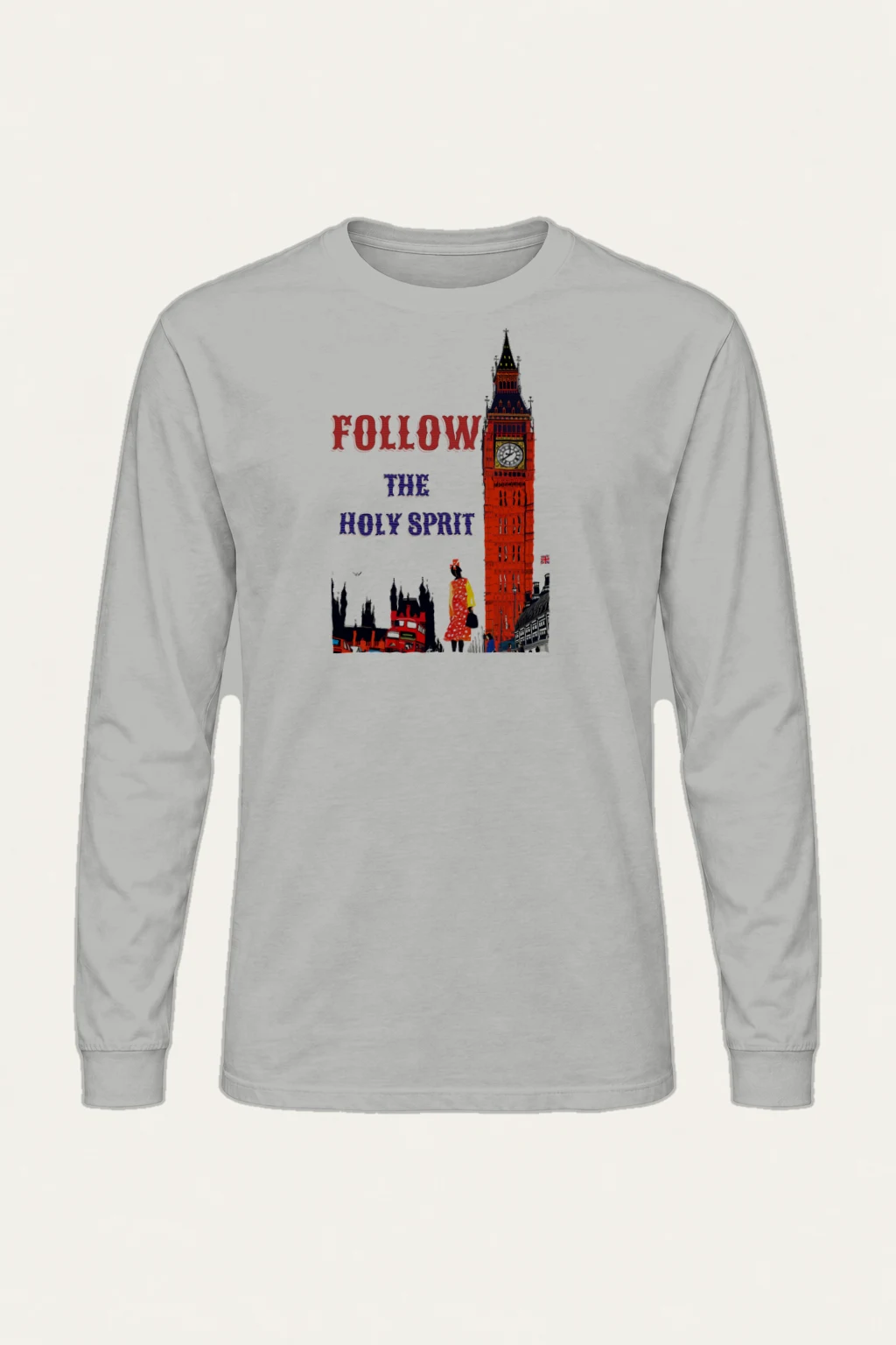 "London Pop Journey" Unisex Longsleeve T-shirt | Gildan 2400