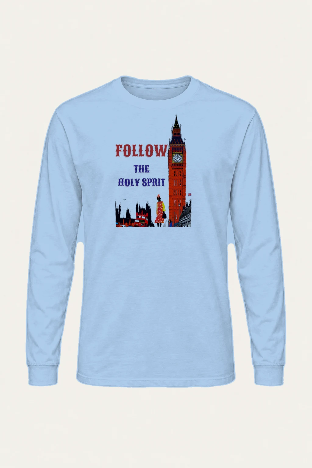 "London Pop Journey" Unisex Longsleeve T-shirt | Gildan 2400