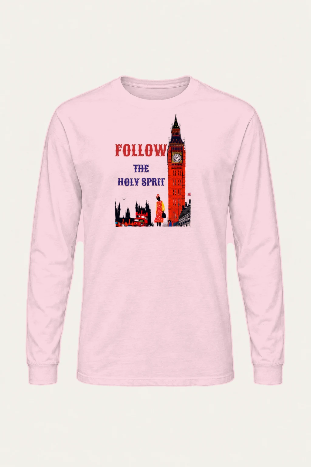 "London Pop Journey" Unisex Longsleeve T-shirt | Gildan 2400