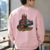 "London Tower Bridge" Heavy Blend Unisex Crewneck Sweatshirt | Gildan 18000