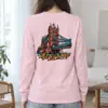 "Bridge Above Waves" Unisex Longsleeve T-shirt | Gildan 2400