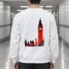 "London Transit Retro" Heavy Blend Unisex Crewneck Sweatshirt