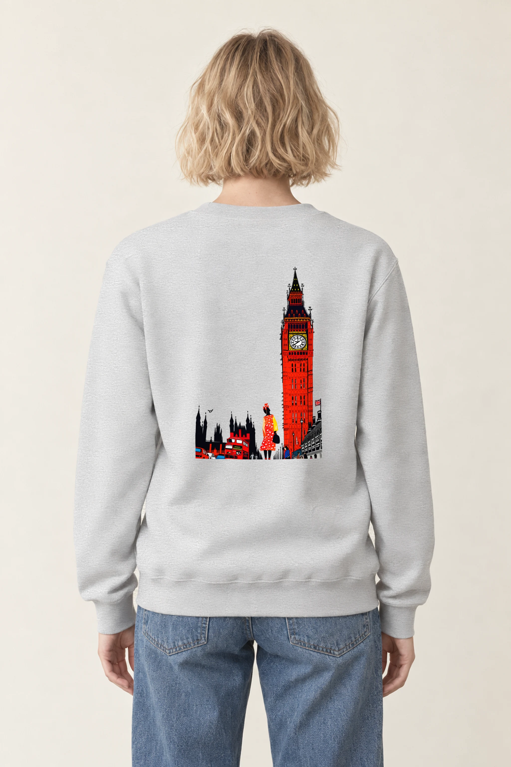 "London Transit Retro" 1 Crewneck Sweatshirt