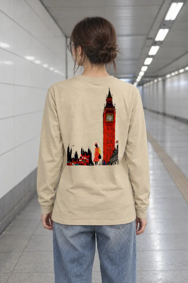 "London Transit Retro" Unisex Longsleeve T-shirt