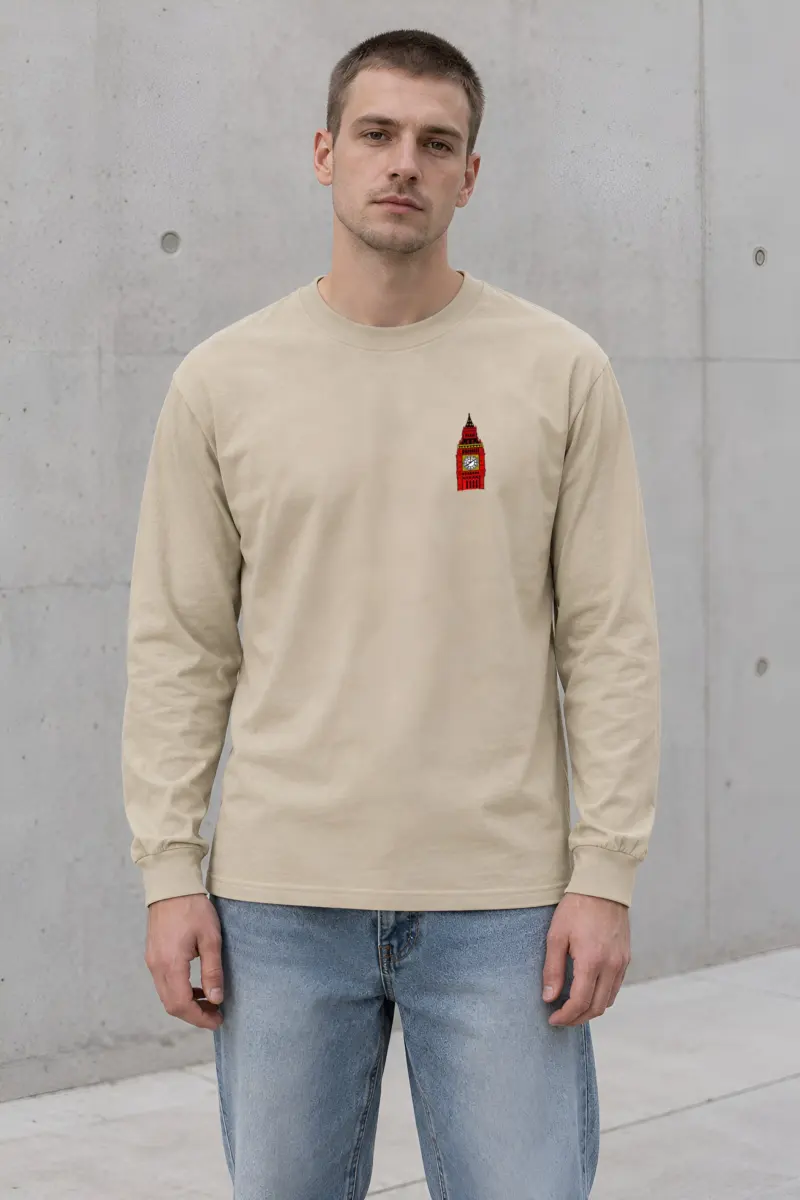 "London Transit Retro" Unisex Longsleeve T-shirt