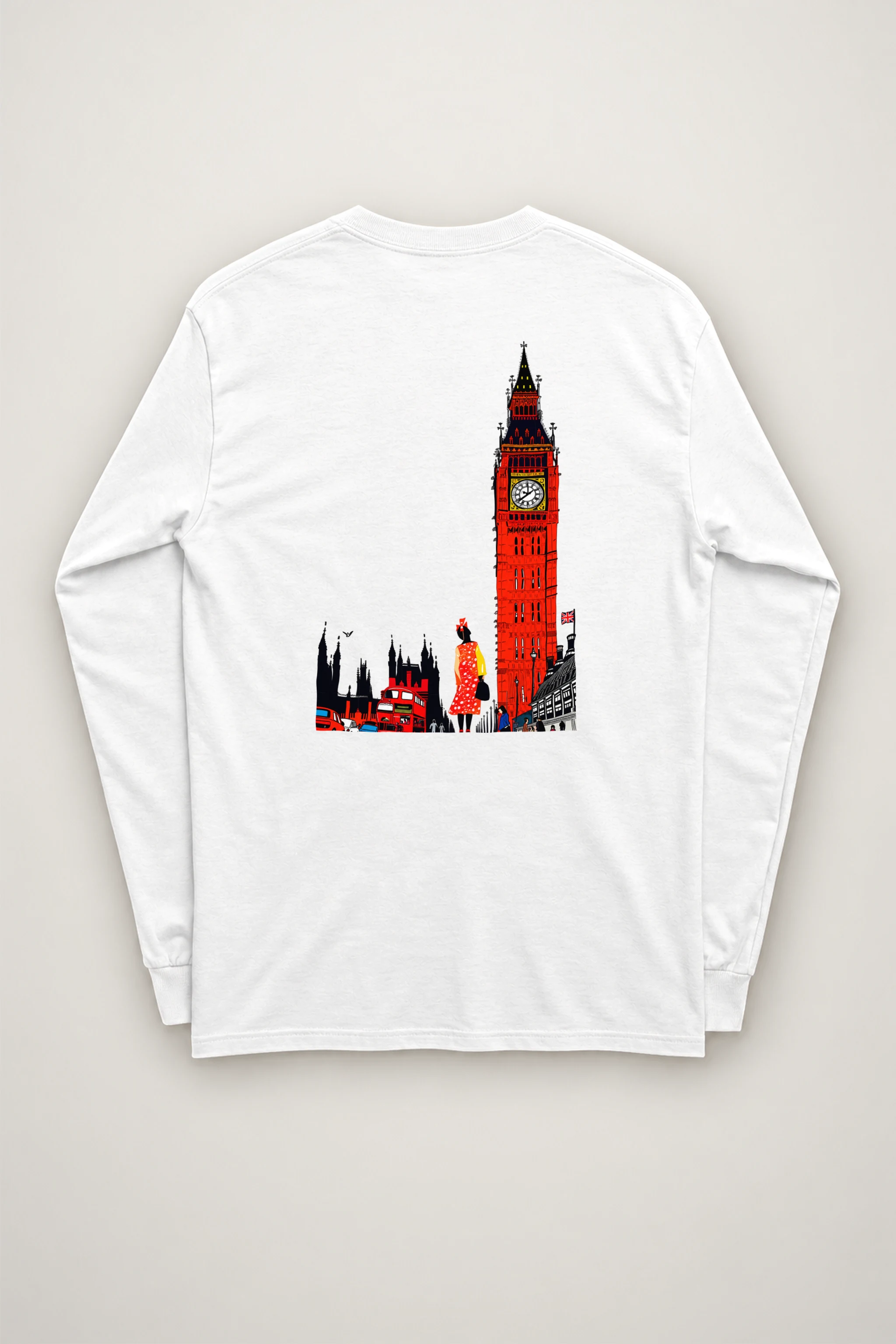 "London Transit Retro" Unisex Longsleeve T-shirt