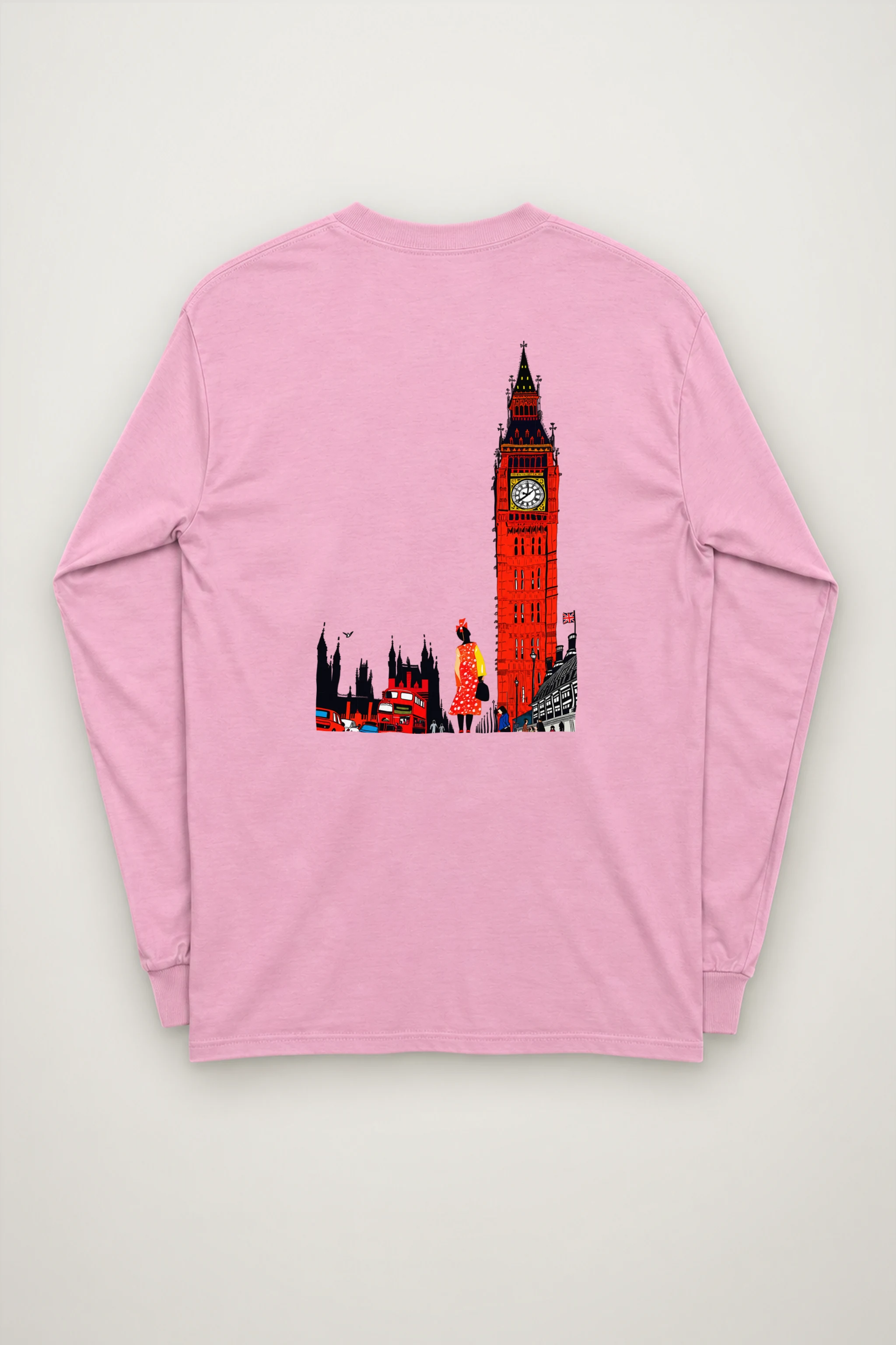 "London Transit Retro" Unisex Longsleeve T-shirt