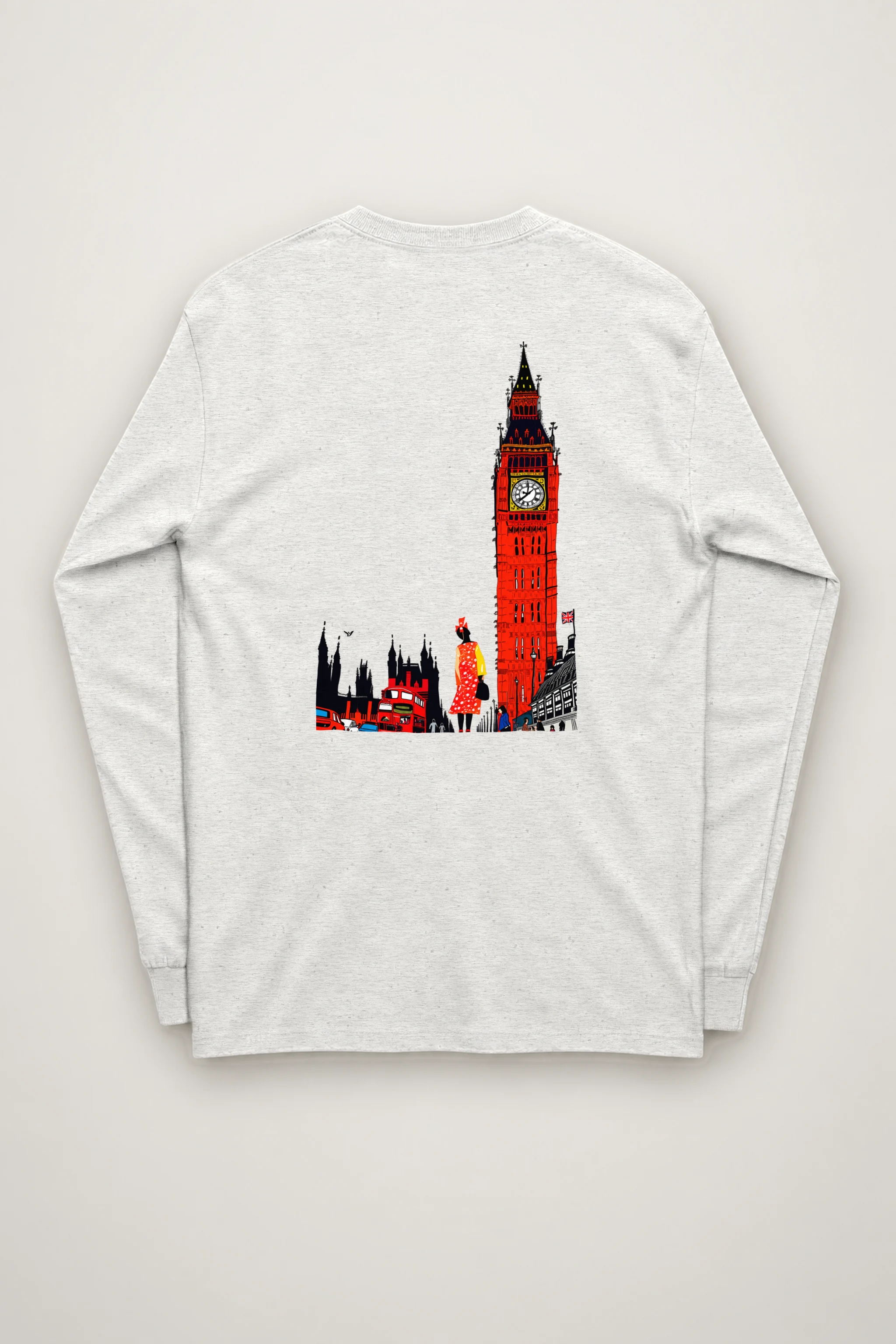 "London Transit Retro" Unisex Longsleeve T-shirt