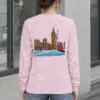 "London Transit Sketch" Unisex Longsleeve T-shirt