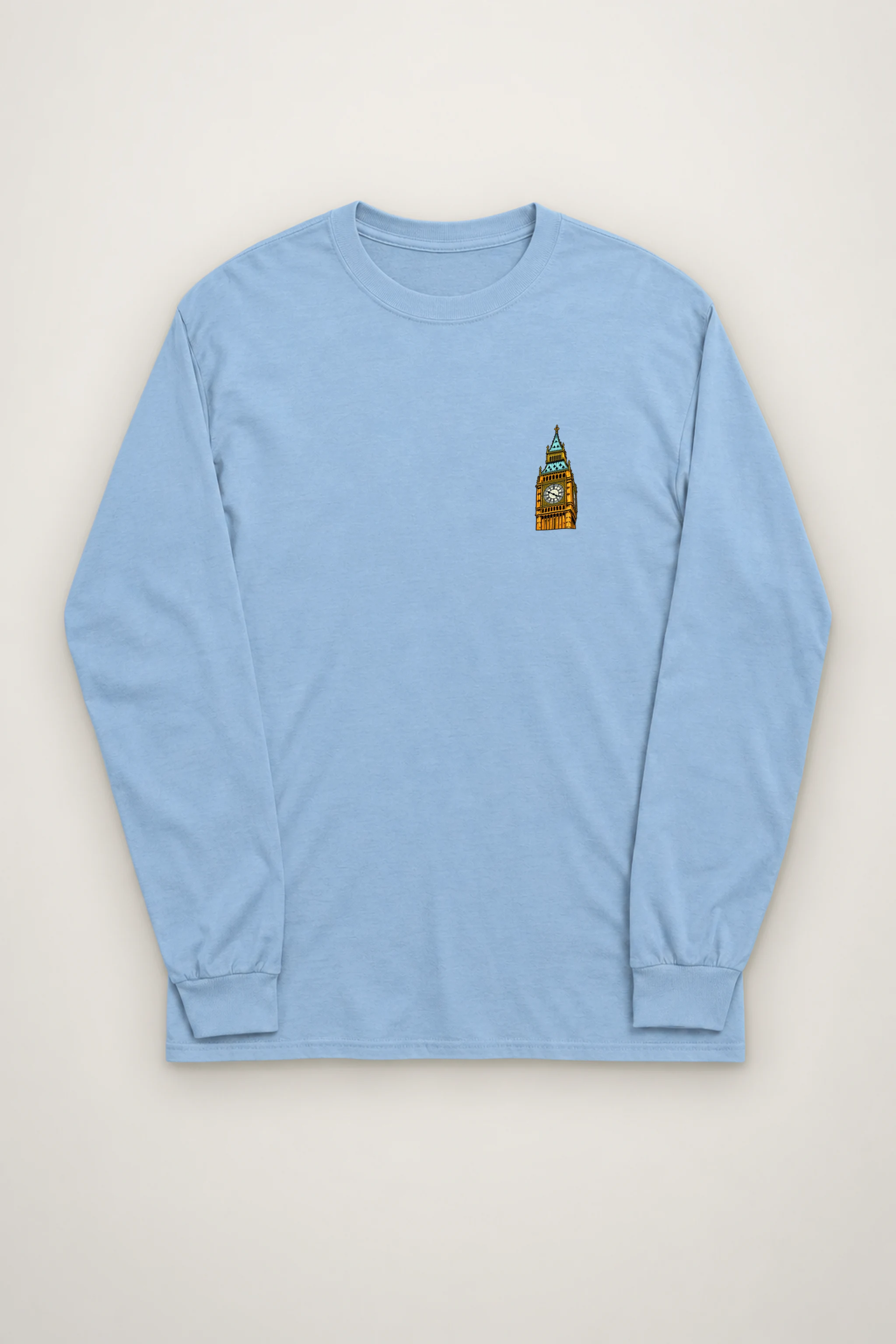 "London Transit Sketch" Unisex Longsleeve T-shirt