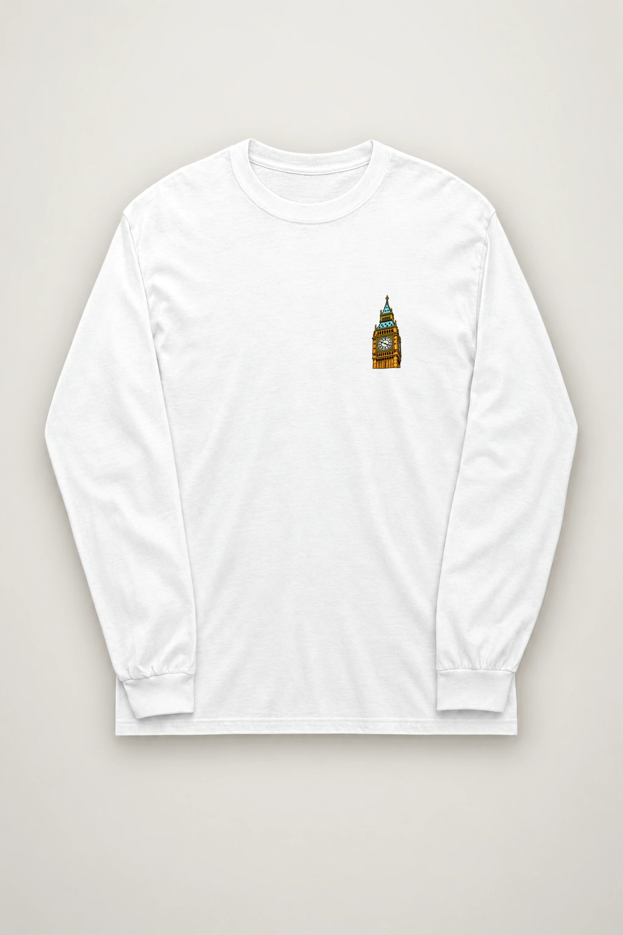 "London Transit Sketch" Unisex Longsleeve T-shirt