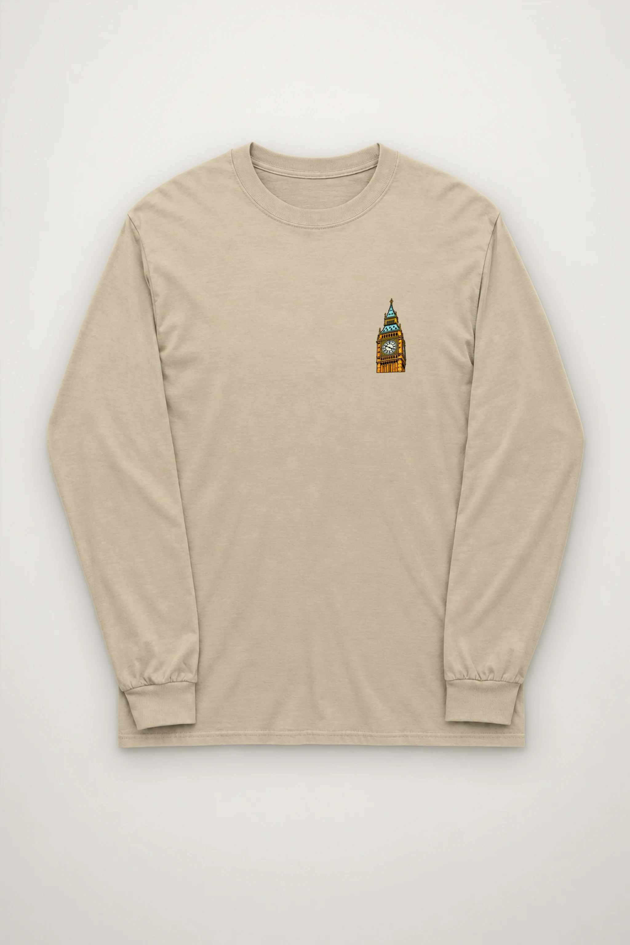 "London Transit Sketch" Unisex Longsleeve T-shirt