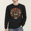 "Lone Wolf Free Rider" Unisex Longsleeve T-shirt