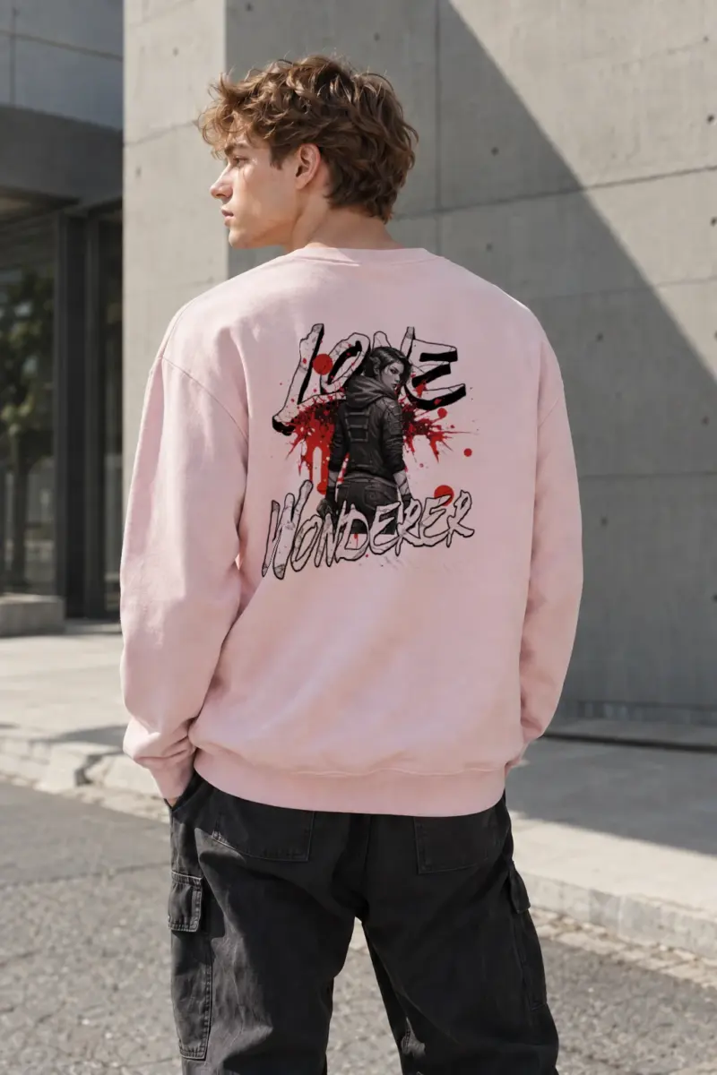 “Lone Wolf” Heavy Blend Unisex Crewneck Sweatshirt | Gildan 18000