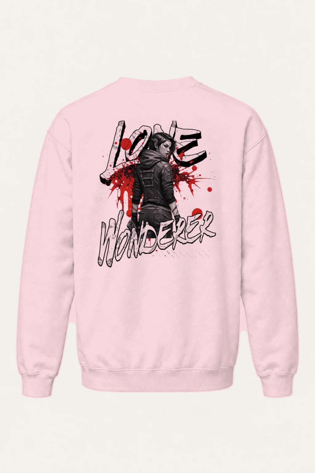 "Lone Wolf" Heavy Blend Unisex Crewneck Sweatshirt | Gildan 18000