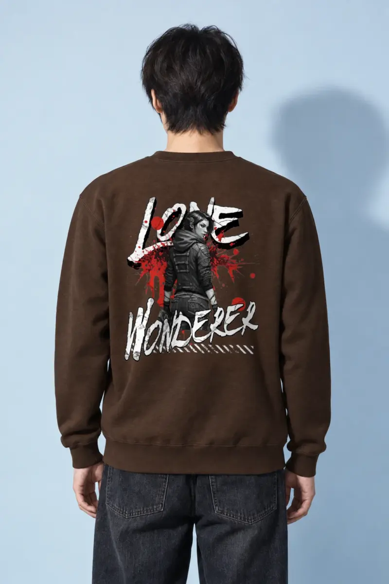 "Lone Wonderer" Heavy Blend Unisex Crewneck Sweatshirt