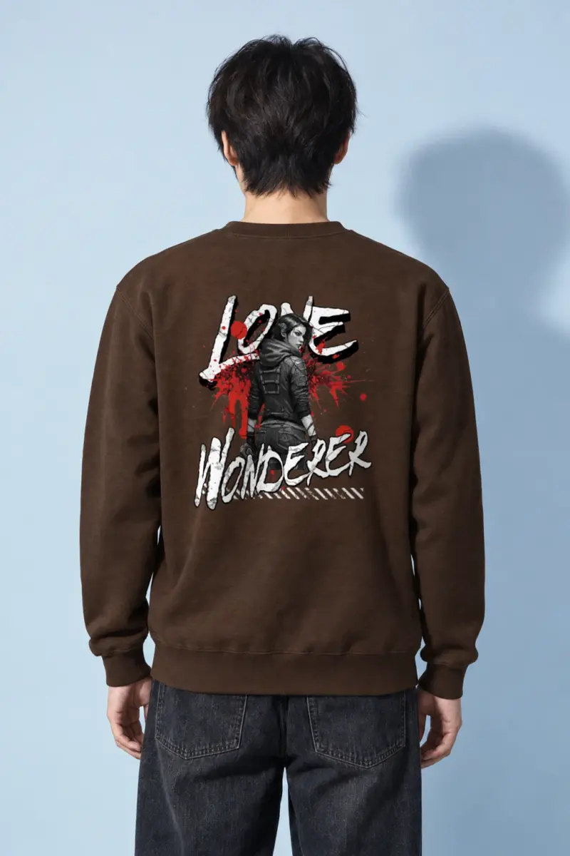 "Lone Wonderer" Heavy Blend Unisex Crewneck Sweatshirt