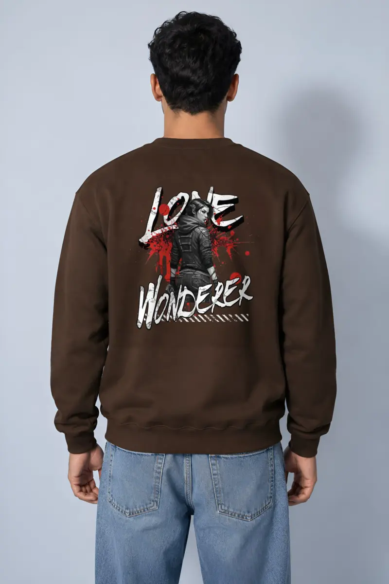 "Lone Wonderer" Heavy Blend Unisex Crewneck Sweatshirt
