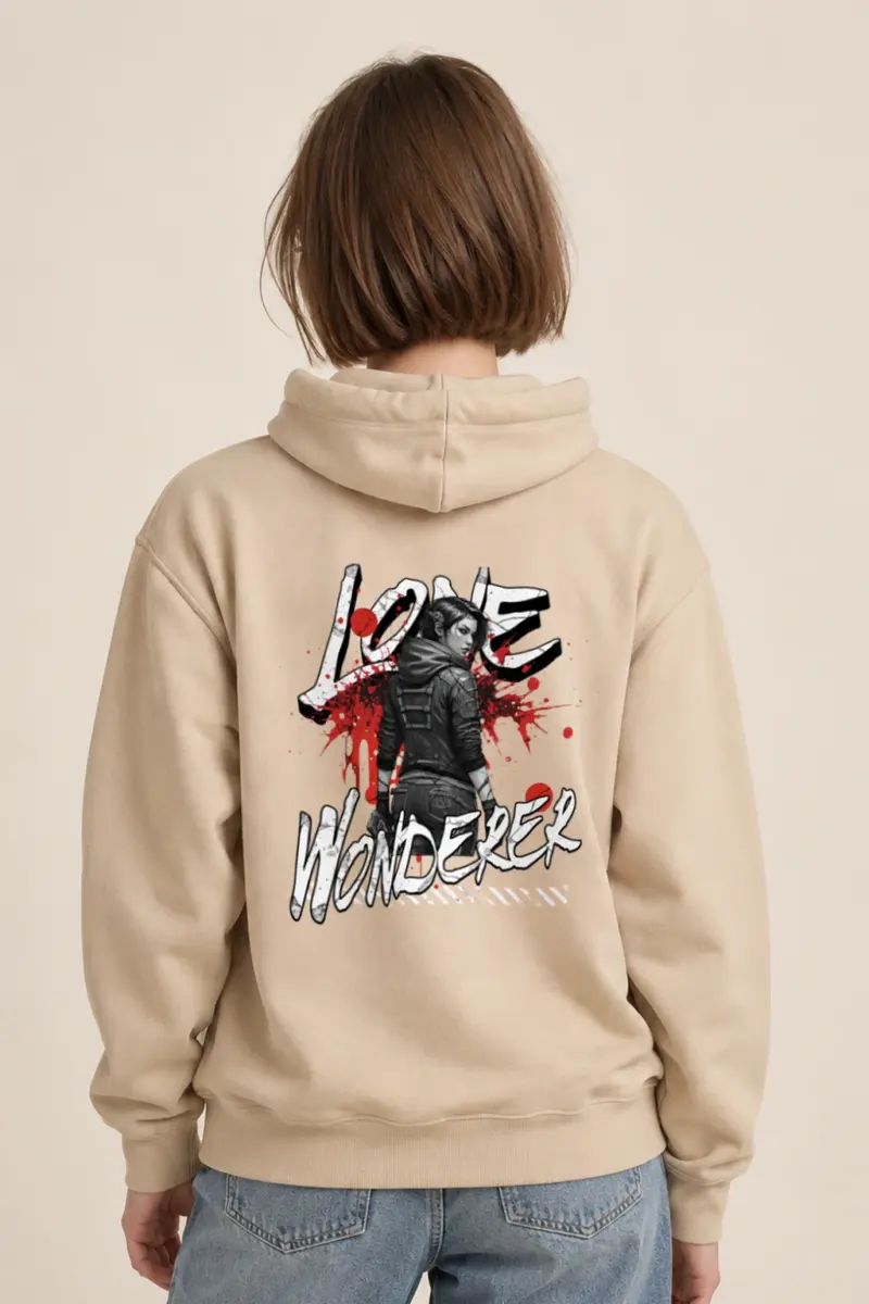 "Lone Wonderer" Heavy Blend Unisex Pullover Hoodie