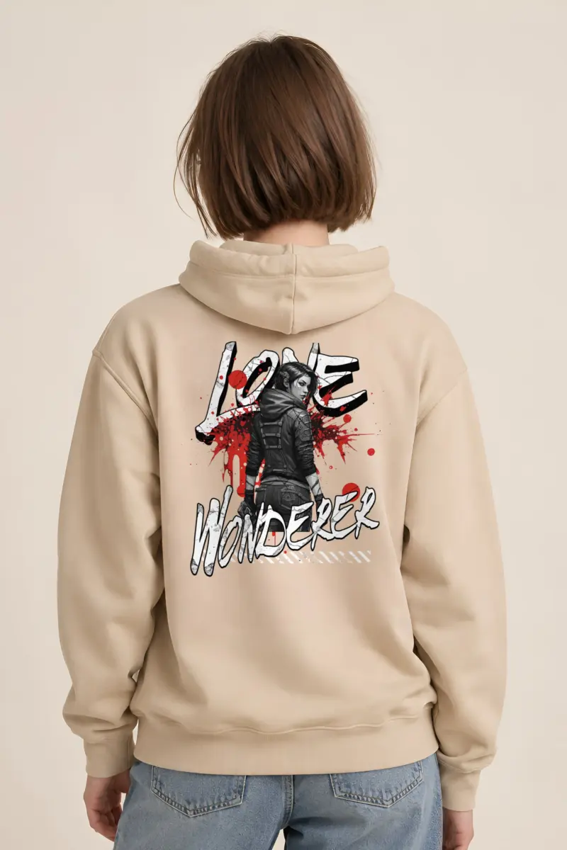 "Lone Wonderer" Heavy Blend Unisex Pullover Hoodie