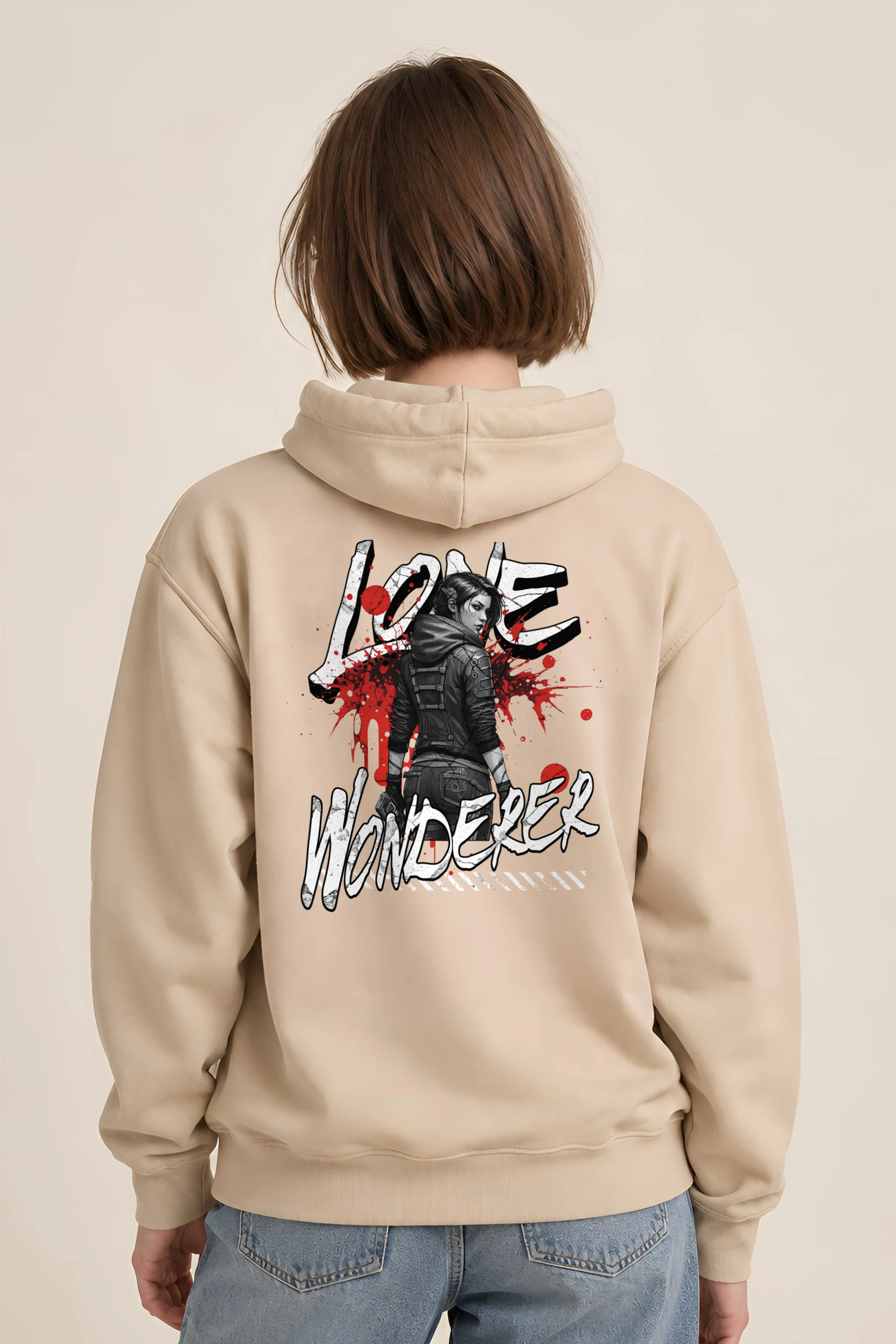 "Lone Wonderer" Heavy Blend Unisex Pullover Hoodie
