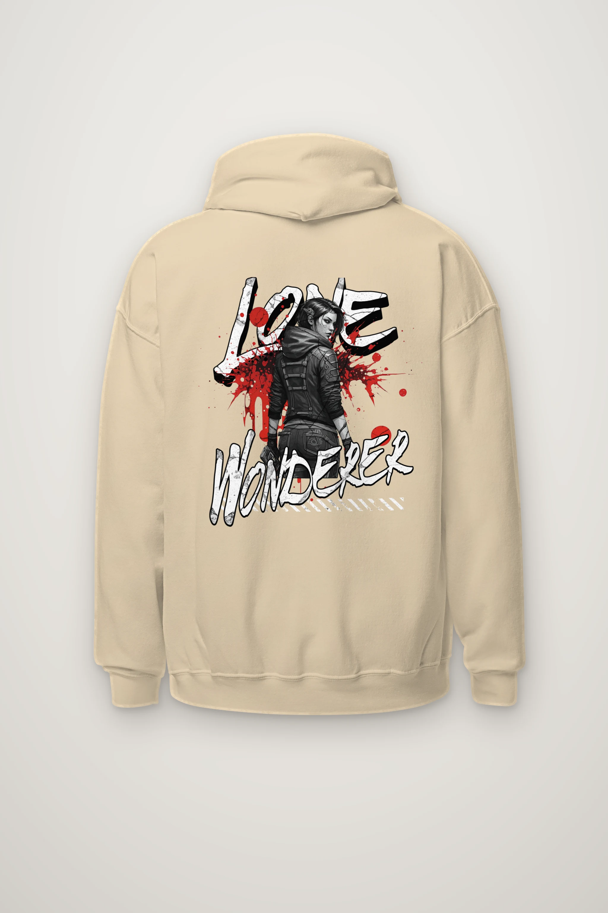 "Lone Wonderer" Heavy Blend Unisex Pullover Hoodie