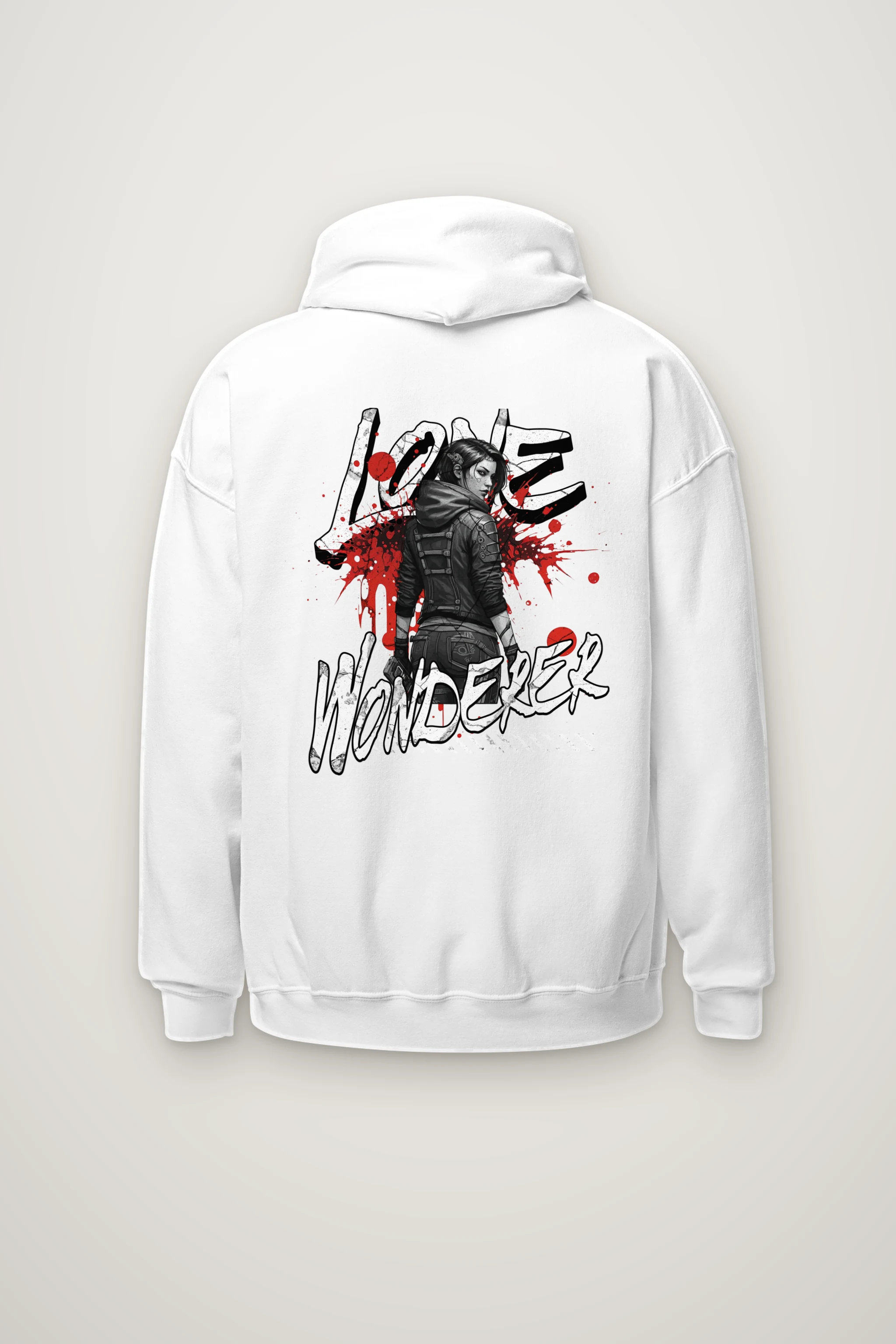 "Lone Wonderer" Heavy Blend Unisex Pullover Hoodie