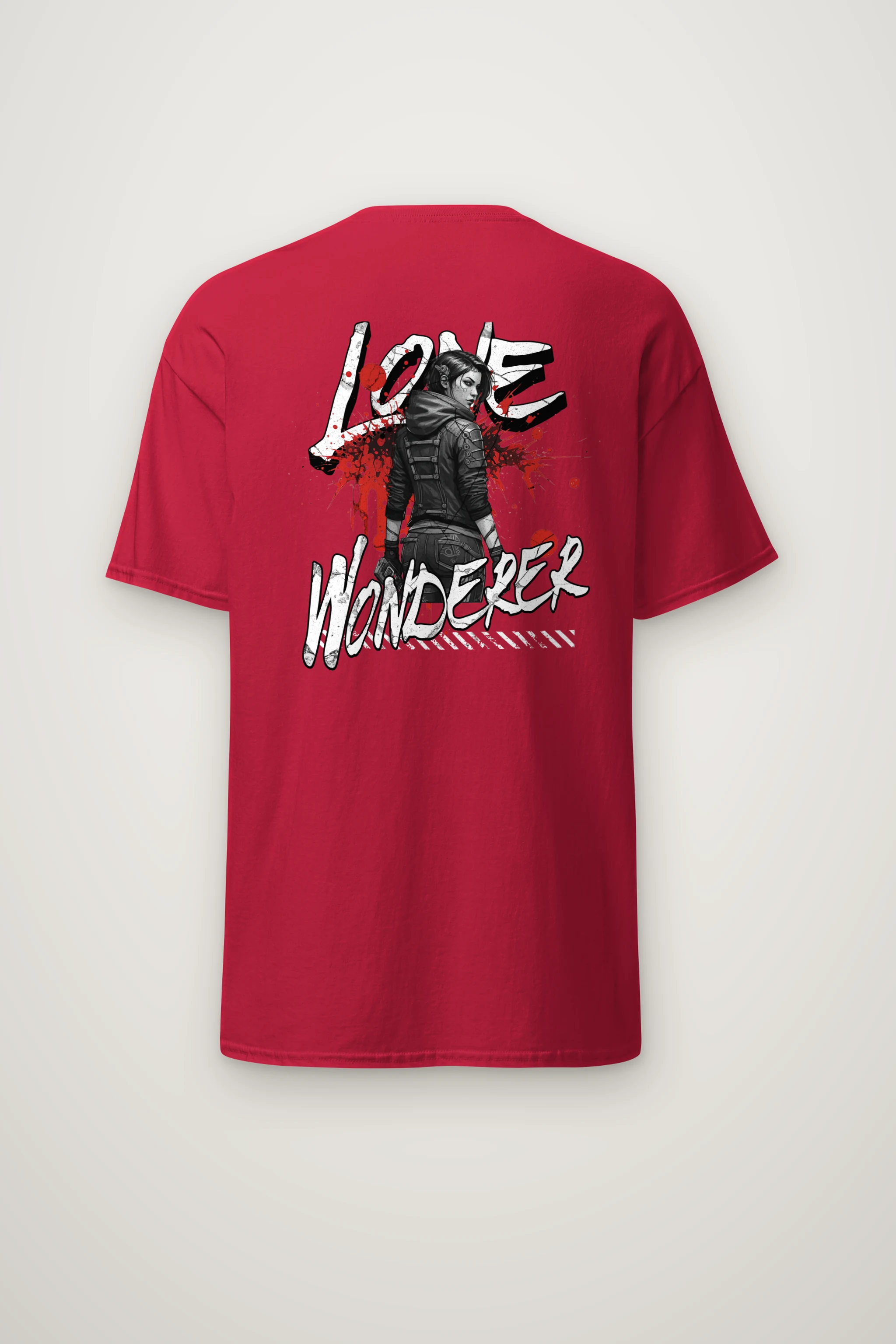 "Lone Wonderer" Heavyweight Unisex Crewneck T-shirt