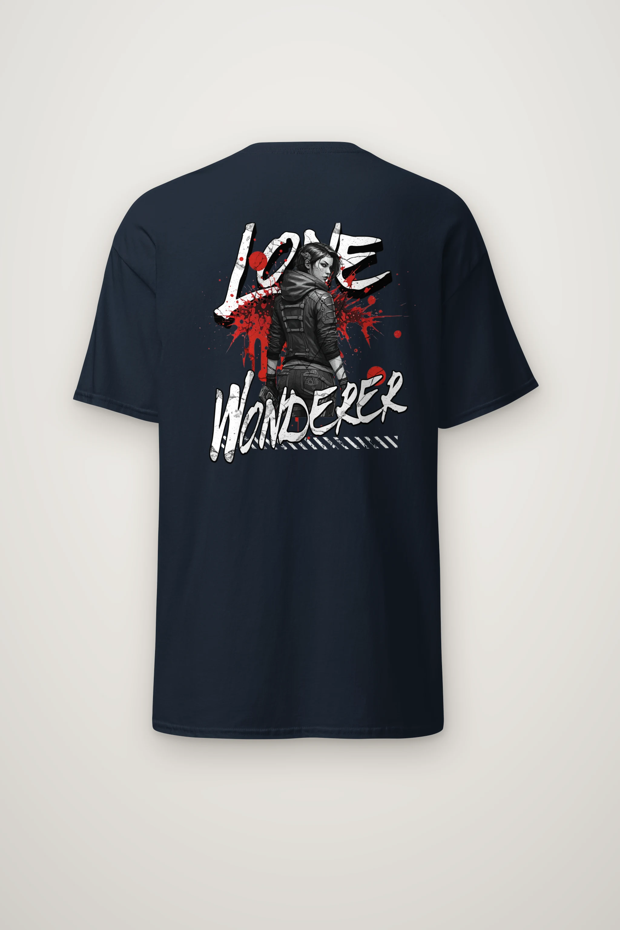 "Lone Wonderer" Heavyweight Unisex Crewneck T-shirt
