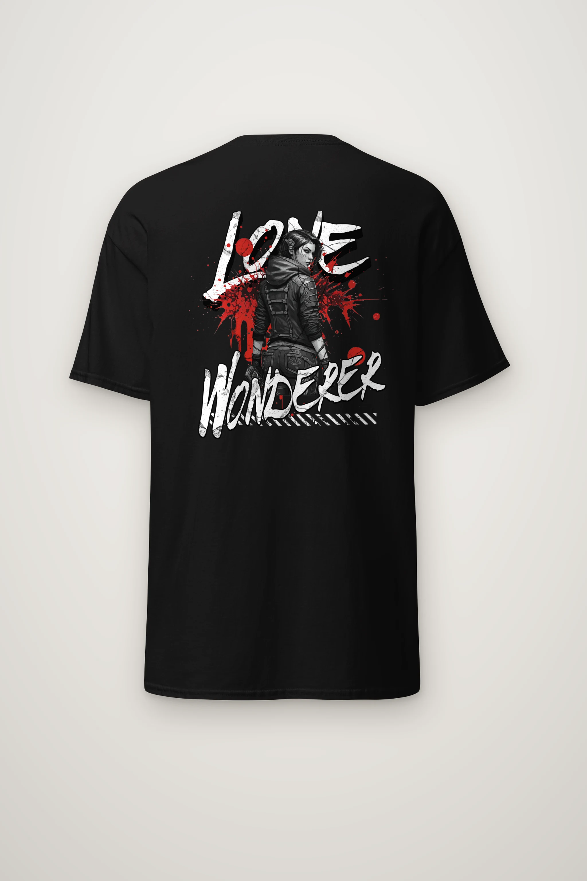 "Lone Wonderer" Heavyweight Unisex Crewneck T-shirt